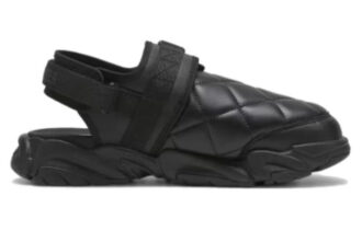 PUMA x PLEASURES TS-01 Quilt-sandaler ”Svarta”