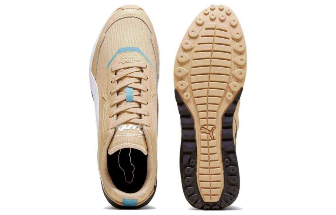 PUMA x Porsche Legacy Speedfusion ”Sand Dune Vit Svart”