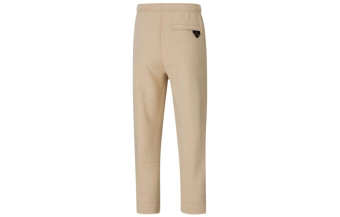 PUMA x PRONOUNCE Unisex 7/8 Byxor Tryckta Spets Cropped Byxor Khaki