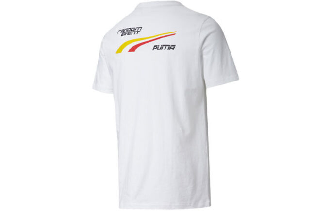 PUMA x Randomevent T-shirt ”Vit Svart Gul”