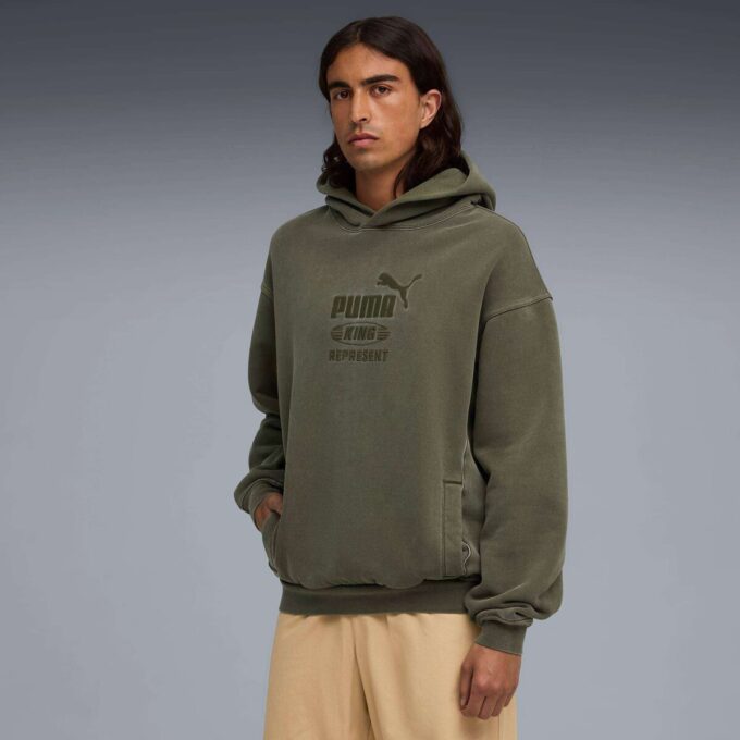 PUMA x REPRESENT Herr Oversized Hoodie PUMA x REPRESENT Herr Oversized Hoodie
