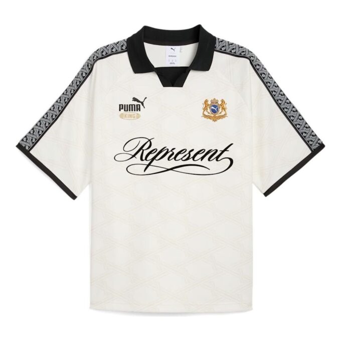PUMA x REPRESENT King Relaxed Jersey ”Vit”