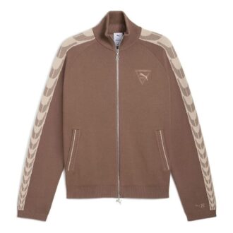 PUMA x REPRESENT T7 Logotyp Kofta ”Brun”