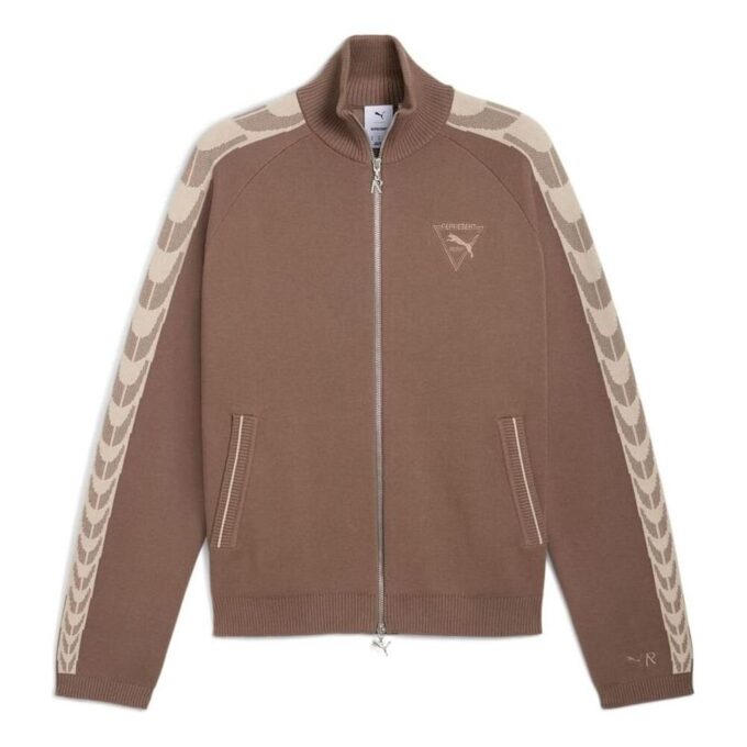 PUMA x REPRESENT T7 Logotyp Kofta ”Brun”
