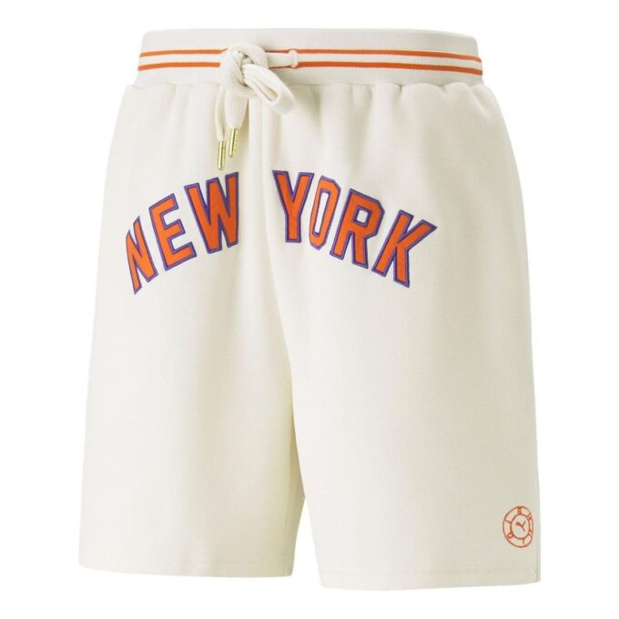 PUMA x Rhuigi New York Basketball Shorts ”Beige Röd”