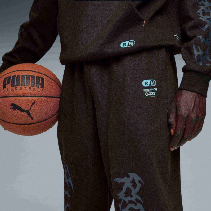 PUMA x RICK AND MORTY Herr Basketbollsbyxor PUMA x RICK AND MORTY Herr Basketbollsbyxor