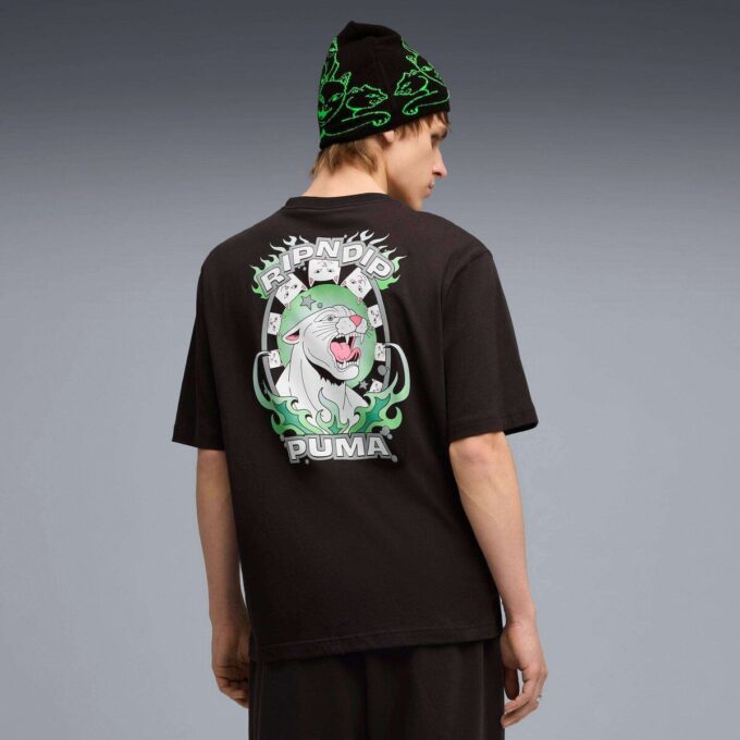 PUMA x RIPNDIP Herr Boxig T-shirt PUMA x RIPNDIP Herr Boxig T-shirt