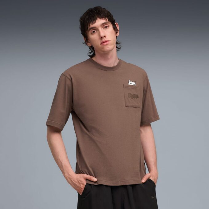 PUMA x RIPNDIP Herr Pocket T-shirt PUMA x RIPNDIP Herr Pocket T-shirt