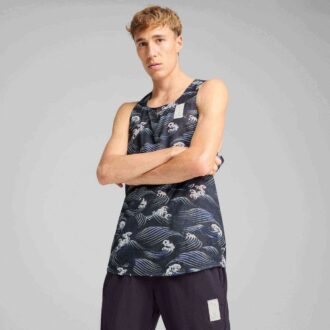 PUMA x SAYSKY Herr Graphic Singlet PUMA x SAYSKY Herr Graphic Singlet