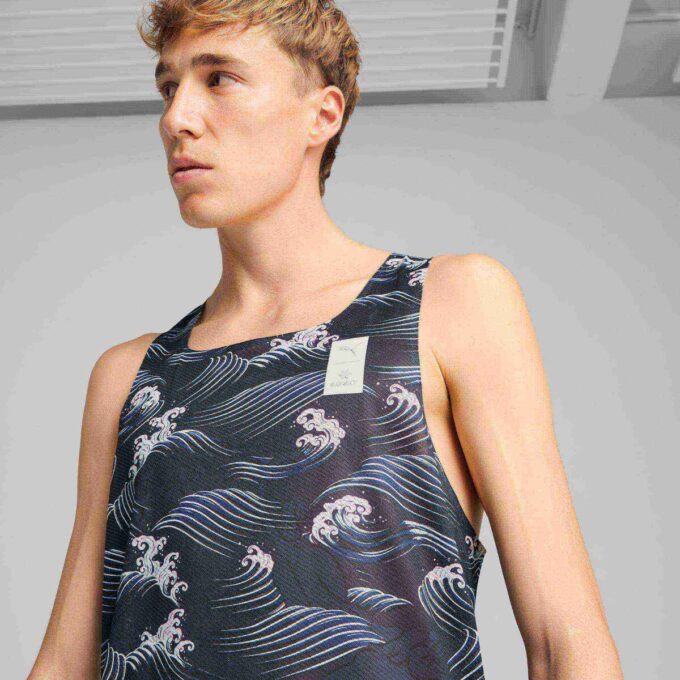 PUMA x SAYSKY Herr Graphic Singlet PUMA x SAYSKY Herr Graphic Singlet