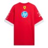 PUMA x Scuderia Ferrari 2025 Replica Oversized-Fit Drivers T-shirt ”Mörkkörsbär”