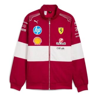 PUMA x Scuderia Ferrari Racing Jacka ”Mörkkörsbär”