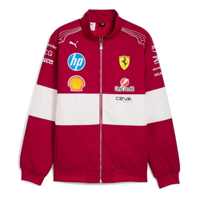 PUMA x Scuderia Ferrari Racing Jacka ”Mörkkörsbär”
