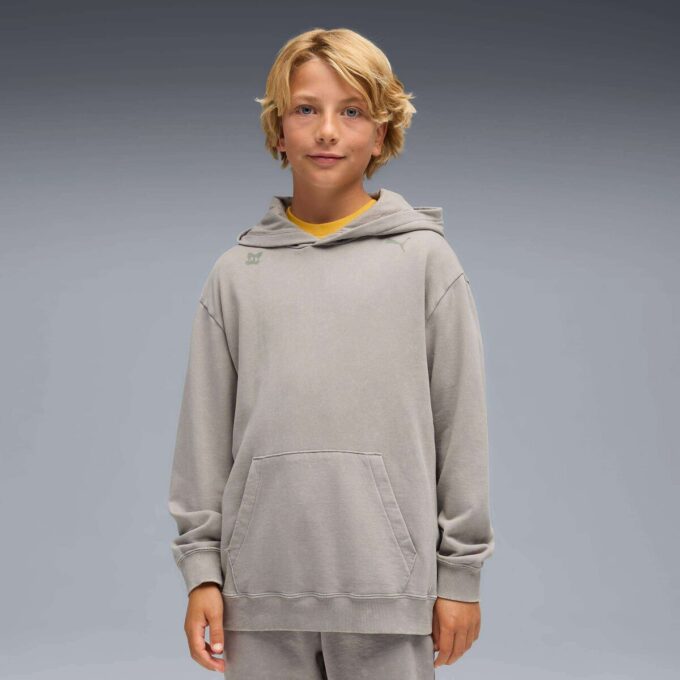 PUMA x SONIC THE HEDGEHOG Hoodie med grafik för stora barn PUMA x SONIC THE HEDGEHOG Hoodie med grafik för stora barn