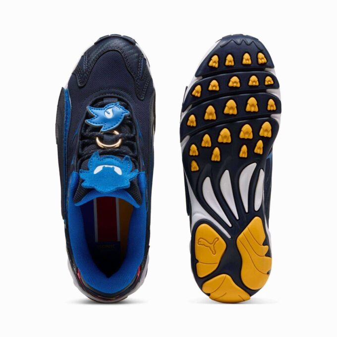 PUMA x SONIC THE HEDGEHOG Inhale Sonic stora barnsneakers PUMA x SONIC THE HEDGEHOG Inhale Sonic stora barnsneakers