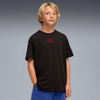 PUMA x SONIC THE HEDGEHOG T-shirt med grafik för stora barn