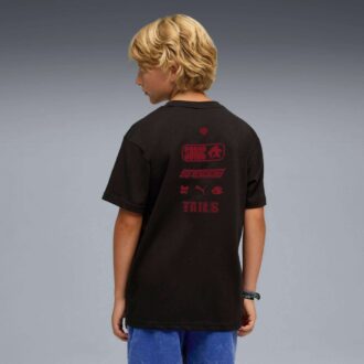PUMA x SONIC THE HEDGEHOG T-shirt med grafik för stora barn