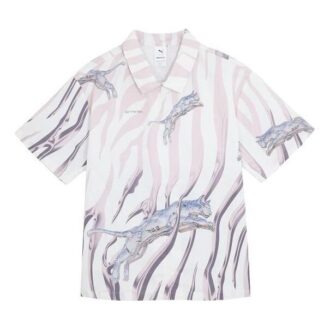 PUMA x Sorayama vävd tröja ”Vit”