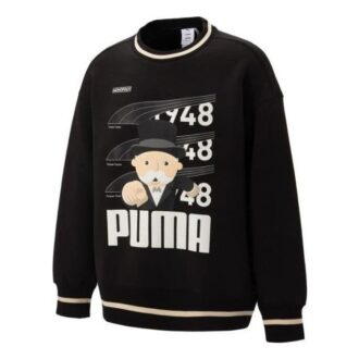 PUMA x Staffonly X Monopoly Logo Sweatshirt ”Svart”