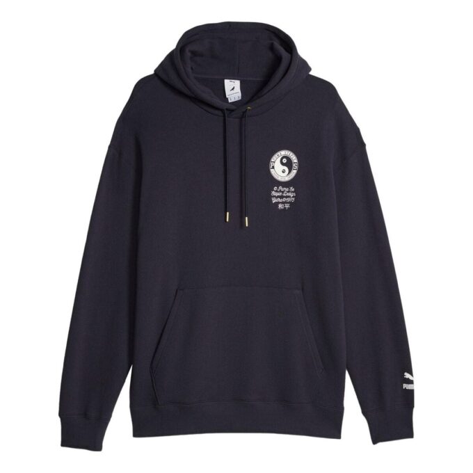 PUMA x STAPLE Hoodie ”Ny Marinblå”