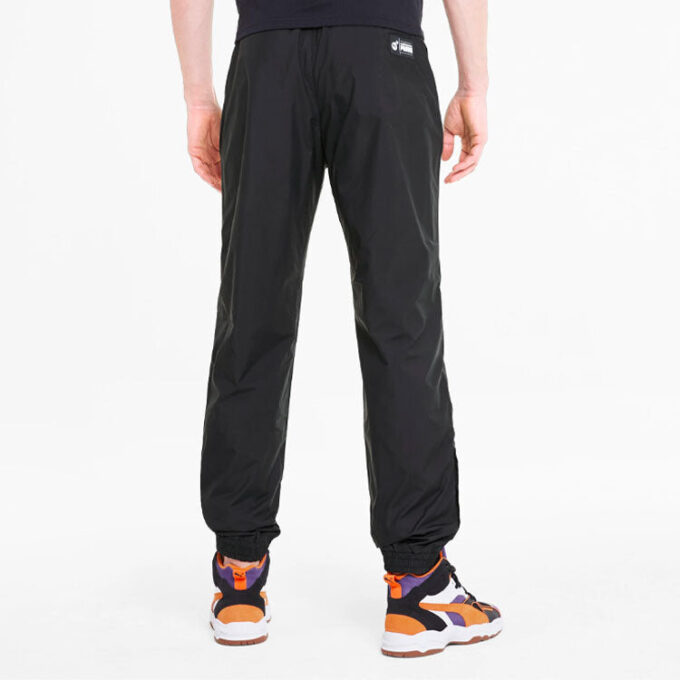 PUMA x The Hundreds träningsbyxor ”Svart Röd”