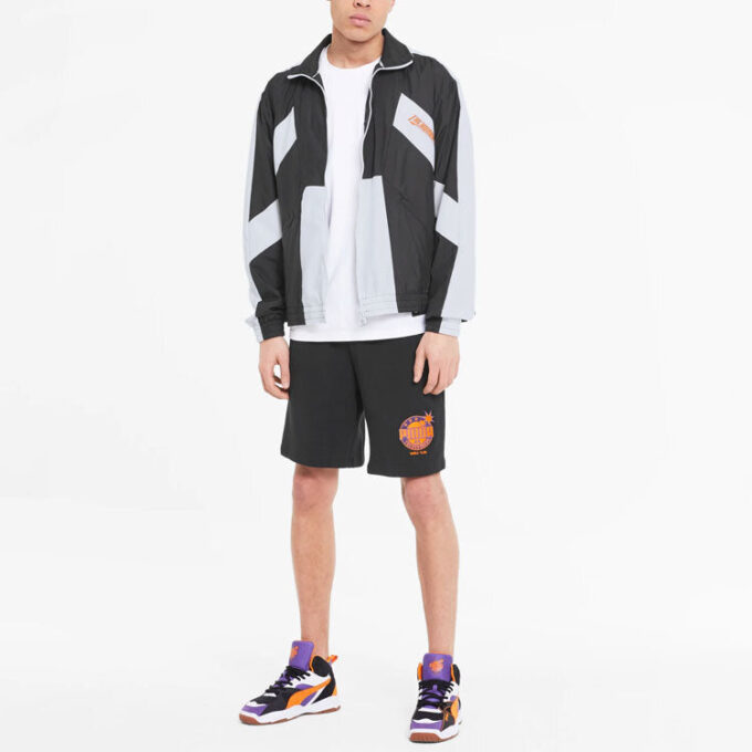 PUMA x The Hundreds Träningsjacka ”Svart Vit Orange”