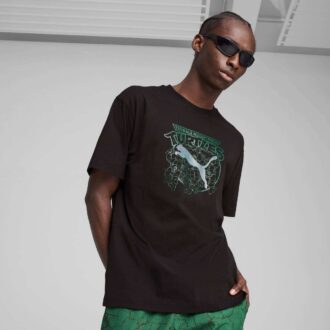 PUMA x TMNT Herr Avslappnad Graphic T-shirt