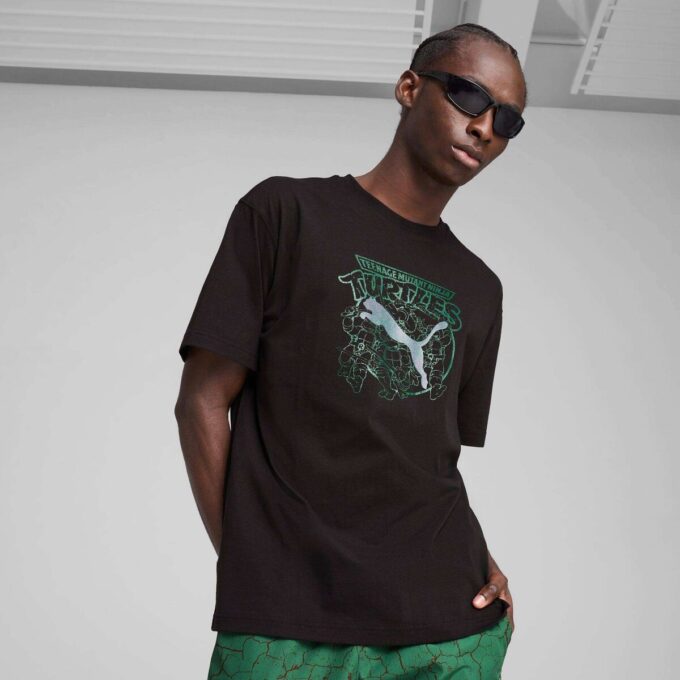 PUMA x TMNT Herr Avslappnad Graphic T-shirt PUMA x TMNT Herr Avslappnad Graphic T-shirt