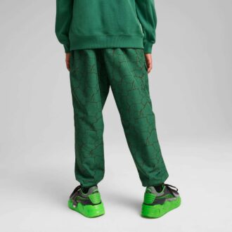 PUMA x TMNT stora barnbyxor i vävd cargo