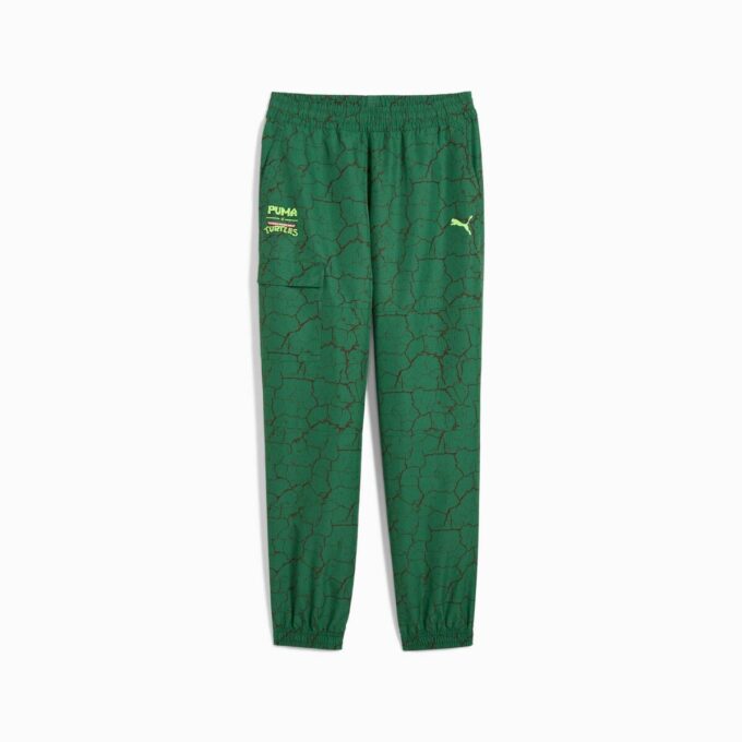 PUMA x TMNT stora barnbyxor i vävd cargo PUMA x TMNT stora barnbyxor i vävd cargo