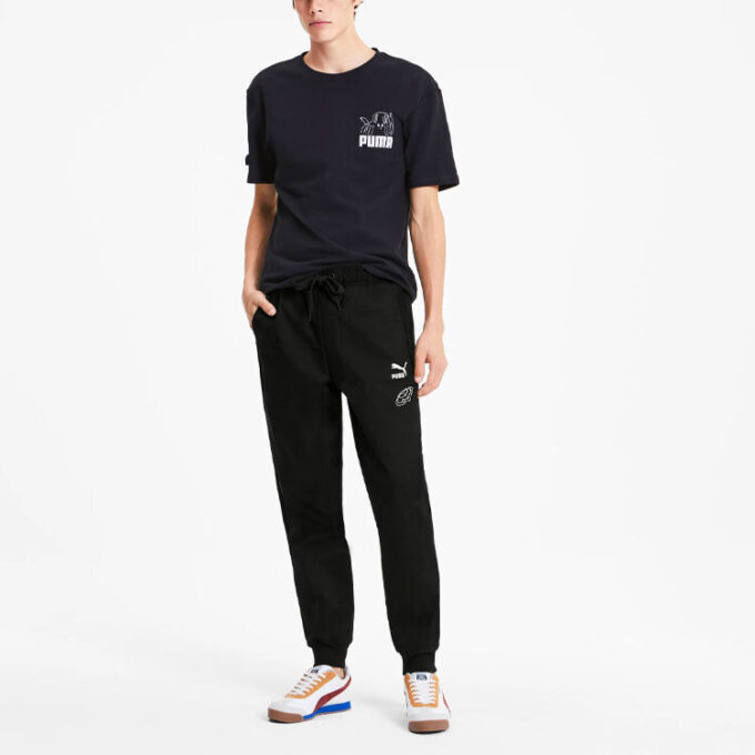 PUMA x Tyakasha Träningsbyxor ”Svartvit”