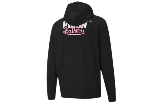 PUMA x Von Dutch Hoodie ”Svart Vit Rosa”