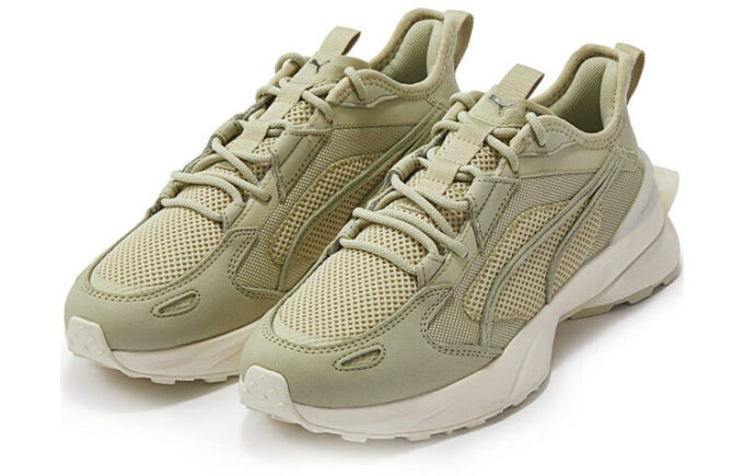Pwrframe Op-1 Lth Athleisure Casual Sportskor Unisex Grön