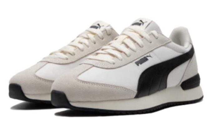 R78 Nylon Retro ”Beige Vit Svart”
