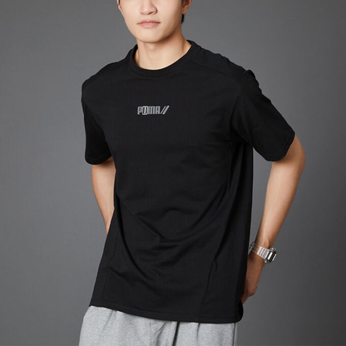 Rad/cal T-shirt ”Svartgrå”