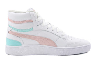Ralph Sampson Mid K Mid-top Sneakers Vita/Rosa/Blå