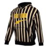 Randig Hoodie ”Svart Gul Vit”