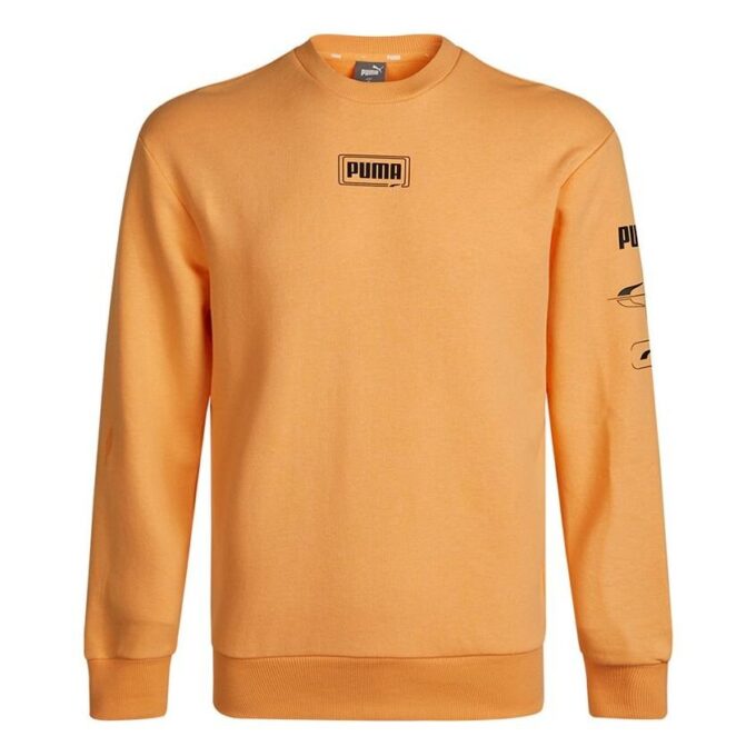 Rebel Crew Långärmad Tröja ”Orange Svart”