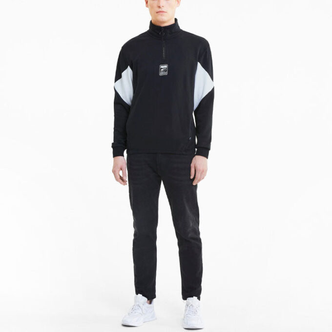 Rebel Half-Zip TR ”Svart Vit”