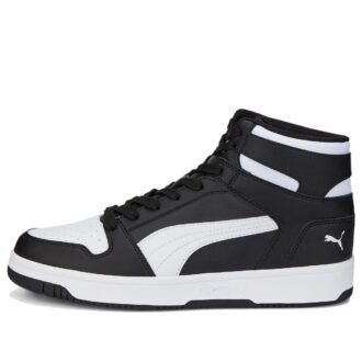 Rebound Layup Höga Sneakers ”Svart Vita”
