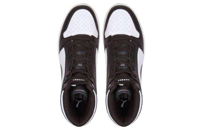 Rebound Layup Höga Sneakers ”Svart Vita”