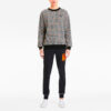 Rechack Pack Crew Sweatshirt ”Grå Svart Vit Orange”