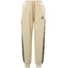 Retro Block Sweatpants ”Beige Grå Röd Svart”