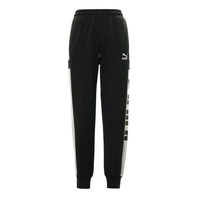 Retro Block Sweatpants ”Svart Vit Grå”