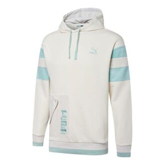 Retro Broderad Logo Sport Krämig Vit