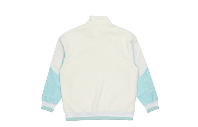 Retro Sherpajacka ”Beigeblå”