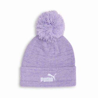 Ribbad Pom Pom-mössa