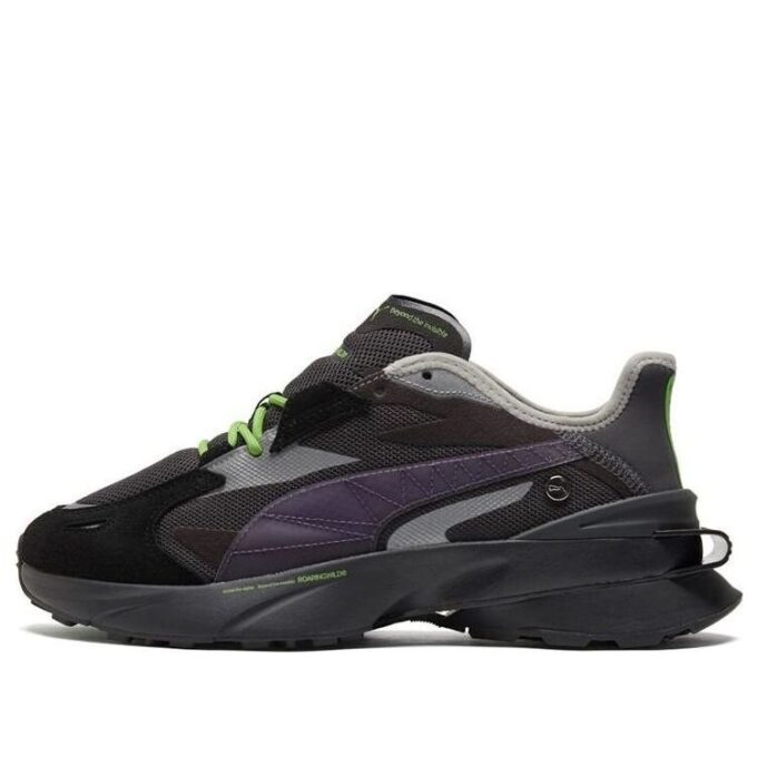 ROARINGWILD x PUMA Unisex Pwrframe Op-1 Sportskor Svarta ”Blå”