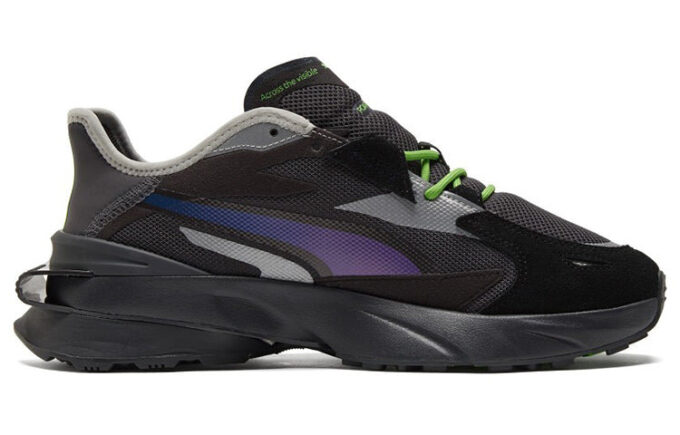 ROARINGWILD x PUMA Unisex Pwrframe Op-1 Sportskor Svarta ”Blå”