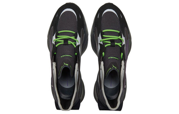 ROARINGWILD x PUMA Unisex Pwrframe Op-1 Sportskor Svarta ”Blå”